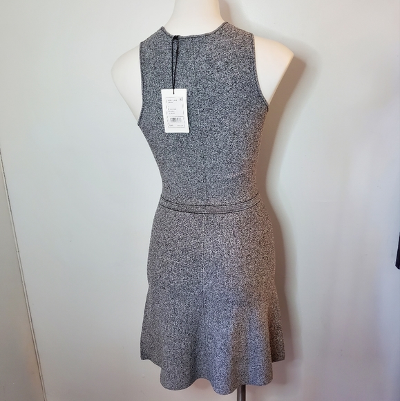 NWT Theory Marl Flare Dress P - Picture 3 of 6